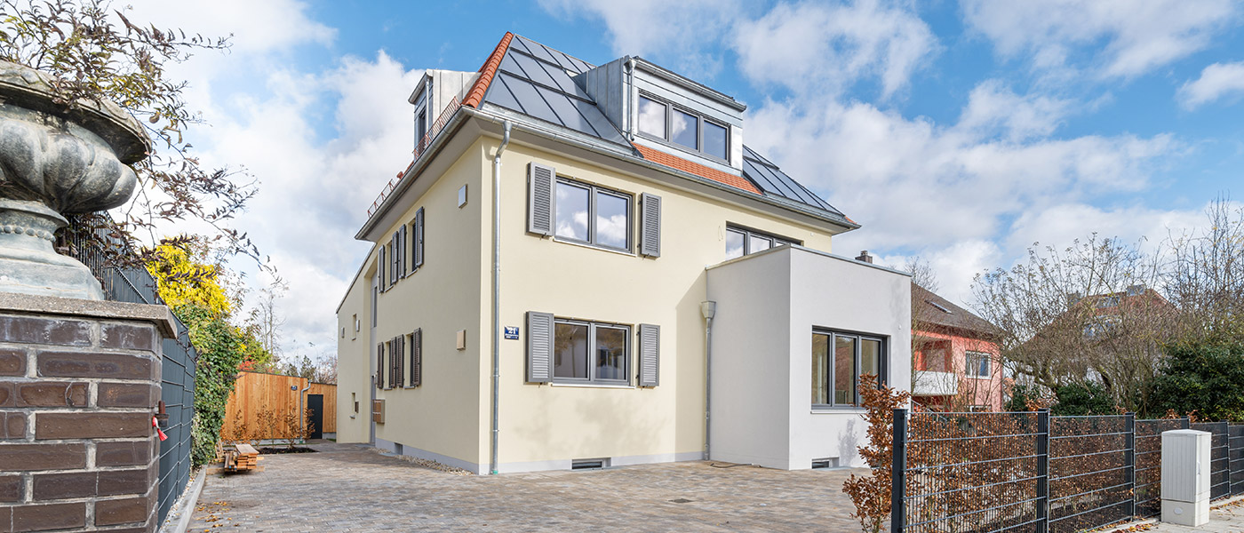 Nachhaltiger Hausbau in Regensburg | Projekt N21 Fürstengarten | LEBENSRAUM³
